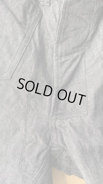 画像5: JOHN GLUCKOW Net Maker's Trousers ネットメーカーズ トラウザーズ ブラックシャンブレー (5)