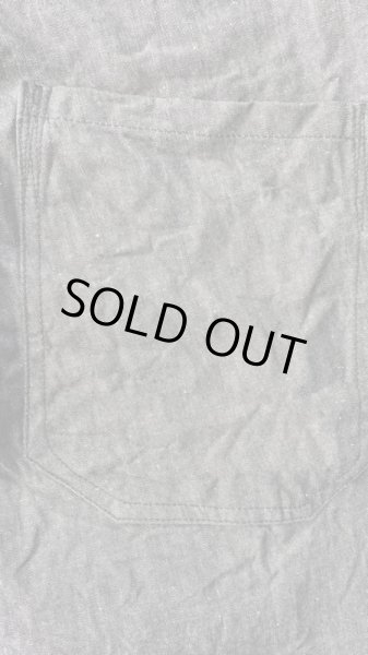 画像7: JOHN GLUCKOW Net Maker's Trousers ネットメーカーズ トラウザーズ ブラックシャンブレー (7)