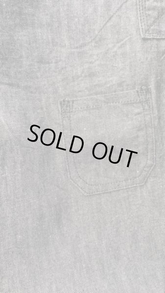 画像8: JOHN GLUCKOW Net Maker's Trousers ネットメーカーズ トラウザーズ ブラックシャンブレー (8)