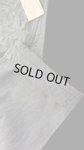 画像9: JOHN GLUCKOW Net Maker's Trousers ネットメーカーズ トラウザーズ ブラックシャンブレー (9)