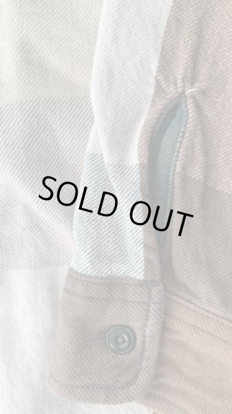 画像6: JELADOジェラード Unionworkers Shirts(ユニオンワーカーズシャツ) ショート丈 パンプキン (6)