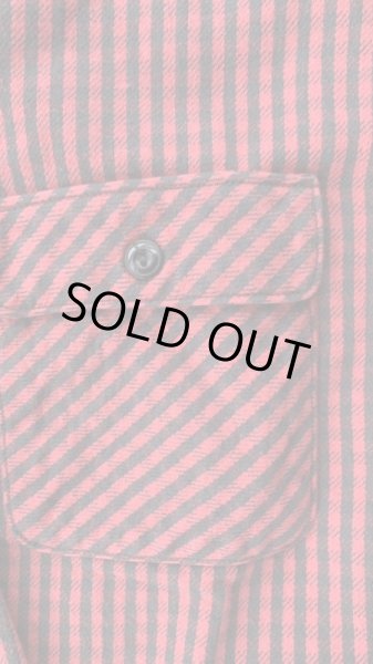 画像5: JELADOジェラード Unionworkers Shirts(ユニオンワーカーズシャツ) ショート丈 オールドレッド (5)