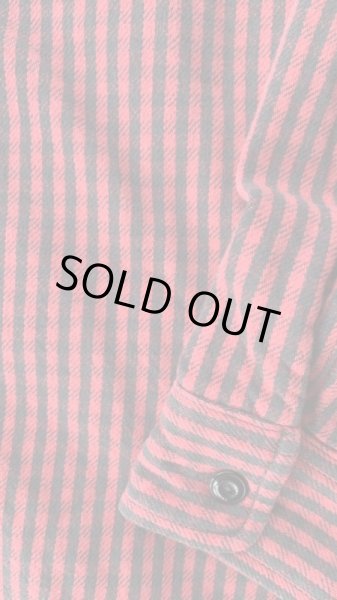 画像6: JELADOジェラード Unionworkers Shirts(ユニオンワーカーズシャツ) ショート丈 オールドレッド (6)