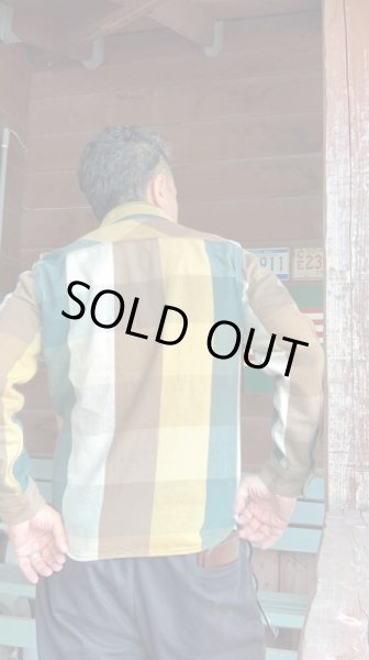 画像8: JELADOジェラード Unionworkers Shirts(ユニオンワーカーズシャツ) ショート丈 パンプキン (8)