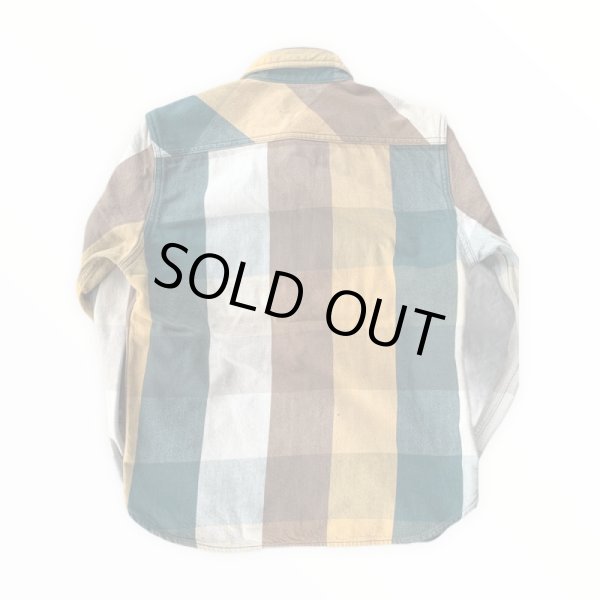 画像2: JELADOジェラード Unionworkers Shirts(ユニオンワーカーズシャツ) ショート丈 パンプキン (2)