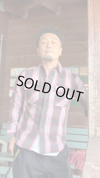 画像7: JELADOジェラード Unionworkers Shirts(ユニオンワーカーズシャツ) ショート丈 ブラック (7)