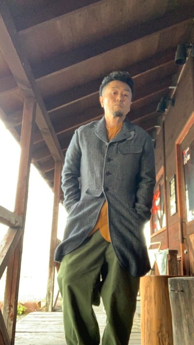 画像1: JELADO（ジェラード）Gross Coat  ミックスブラック