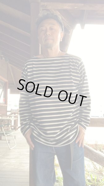 画像6: JELADO ジェラードMalibe  マリブ　ボーダーTEE BLACK/OFFWHITE (6)