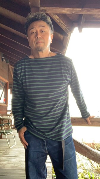 画像6: JELADO ジェラードMalibe  マリブ ボーダーTEE NAVY/FOREST GREEN (6)
