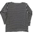 画像2: JELADO ジェラードMalibe  マリブ　ボーダーTEE BLACK/OFFWHITE (2)