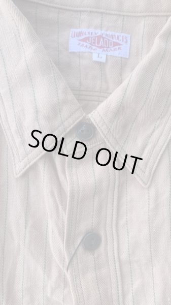 画像3: JELADO ジェラード Union workers Shirt S/S ユニオンワーカーズシャツ Nuts (3)