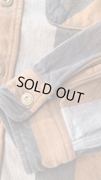 画像5: JELADOジェラード 2022Unionworkers Shirts(ユニオンワーカーズシャツ) ショート丈 キャラメル (5)