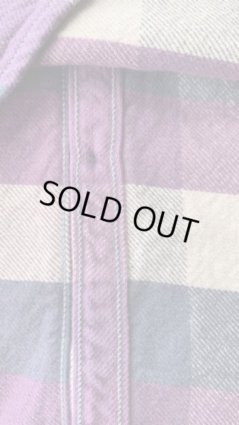 画像7: JELADOジェラード 2022Unionworkers Shirts(ユニオンワーカーズシャツ) ショート丈 グレープ (7)