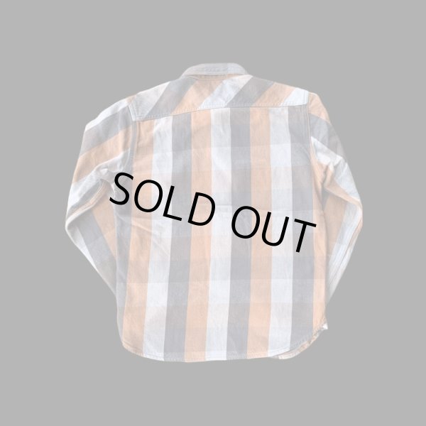 画像2: JELADOジェラード 2022Unionworkers Shirts(ユニオンワーカーズシャツ) ショート丈 キャラメル (2)