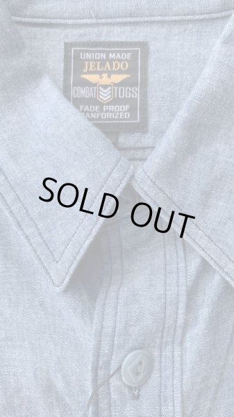 画像3: JELADO ジェラード Naval Shirt インディゴ (3)