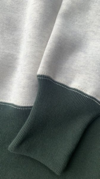 画像3: JELADO ジェラードSweat Two Toneツートンカラースウェット オートミール・グラスグリーン (3)