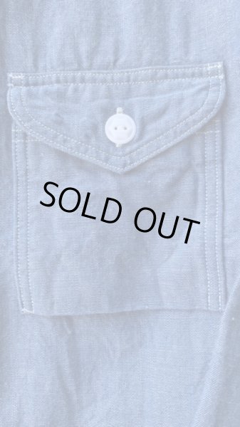 画像5: JELADO(ジェラード)Smoker Shirt  Indigo Chambray (5)