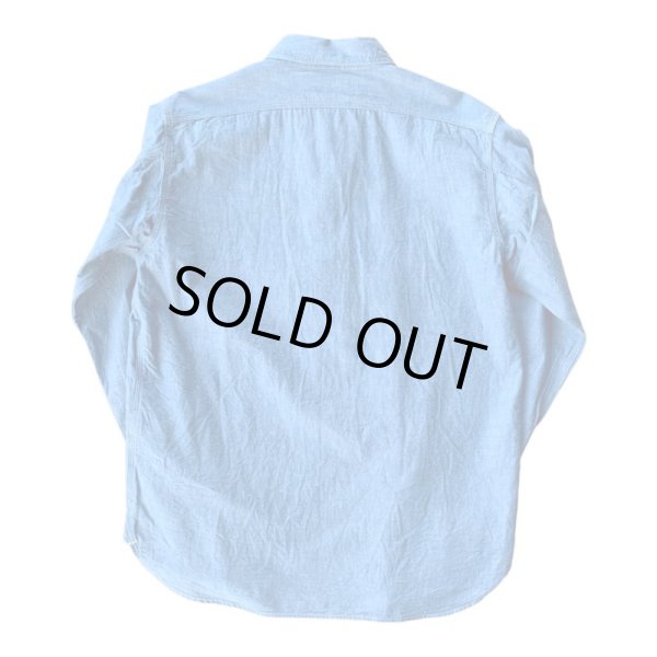 画像2: JELADO(ジェラード)Smoker Shirt  Indigo Chambray (2)