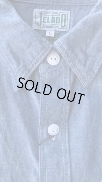 画像3: JELADO(ジェラード)Smoker Shirt  Indigo Chambray (3)