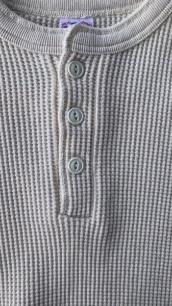 画像4: JELADO ジェラード ヘンリーネック Mega Thermal  バニラ (4)