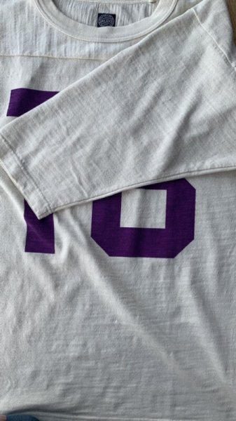 画像5: JELADO ジェラード No18 Football Tee Vanilla (5)