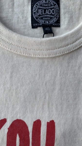 画像6: JELADO ジェラード No18 Football Tee Vanilla (6)