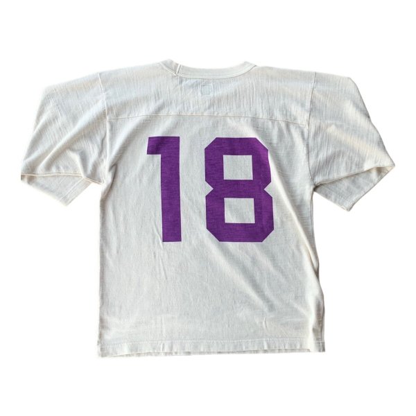 画像2: JELADO ジェラード No18 Football Tee Vanilla (2)