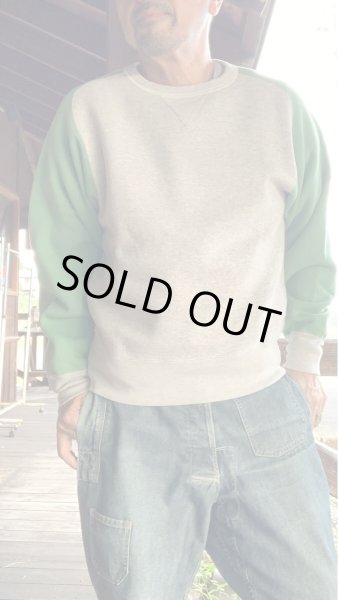 画像8: JELADO ジェラード Champs Sweat 2Tone  ソルト&ペッパー・ミント (8)