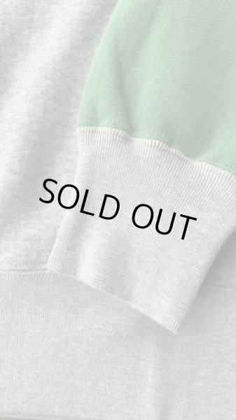 画像4: JELADO ジェラード Champs Sweat 2Tone  ソルト&ペッパー・ミント (4)