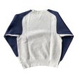 画像2: JELADO ジェラード　Champs Sweat 2Tone  ソルト＆ペッパー・オールドネイビー (2)