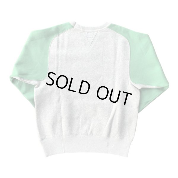 画像2: JELADO ジェラード Champs Sweat 2Tone  ソルト&ペッパー・ミント (2)