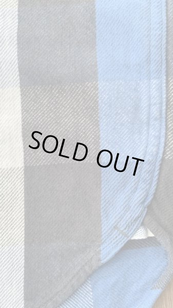 画像7: JELADOジェラード Unionworkers Shirts(ユニオンワーカーズシャツ) ショート丈 ブルーマロン (7)