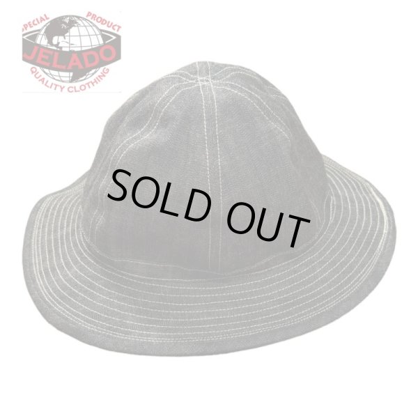 画像1: JELAD ジェラード CM37 DENIM　Army Hat  (1)