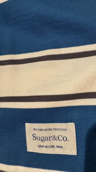 画像4: 「Sugar & Co.」 border L/S Tee シュガーアンドカンパニー Stacy Stripe Jersey Tシャツ (4)