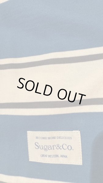 画像4: 「Sugar & Co.」 border　L/S Tee シュガーアンドカンパニー Stacy Stripe Jersey Tシャツ (4)
