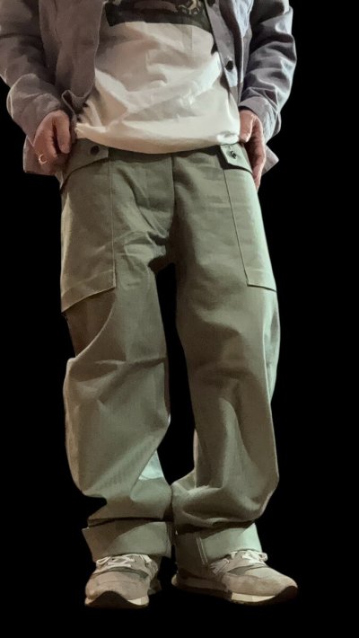 画像2: JELADO ジェラード  Monkey Trousers  FedeOlive
