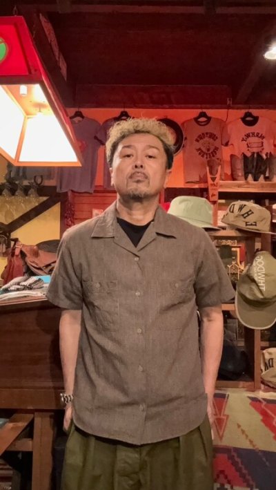 画像1: JELADO ジェラード Mechanic Shirt  シナモン