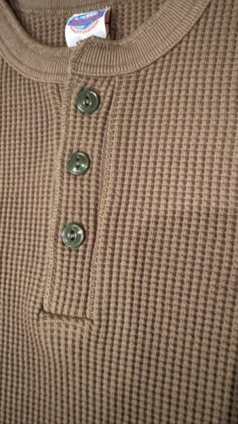 画像3: JELADO ジェラード ヘンリーネック Mega Thermal  コヨーテ (3)