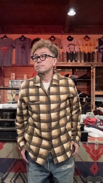 画像2: JELADO ジェラードL/S Vincent Shirt ヴィンセントシャツ Banana