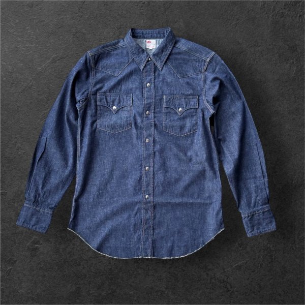 画像2: JELADO(ジェラード）Vaquero Shirt  Indigo  (2)