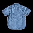 画像3: JELADOジェラード Unionworkers Shirts(ユニオンワーカーズシャツ) ショートスリーブ　INDIGO (3)