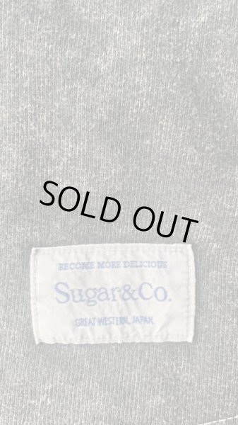 画像5: Sugar & Co. Bleach Drop Sweat シュガーアンドカンパニー 硫化染 ドロップスウェット  (5)