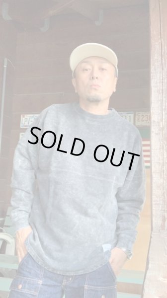 画像8: Sugar & Co. Bleach Drop Sweat シュガーアンドカンパニー 硫化染 ドロップスウェット  (8)