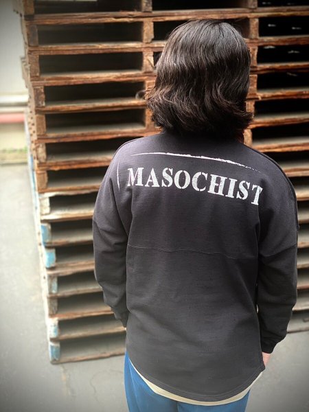 画像7: Sugar & Co.  Drop Sweat シュガーアンドカンパニー 別注MASOCHIST  ドロップスウェット  ブラック (7)