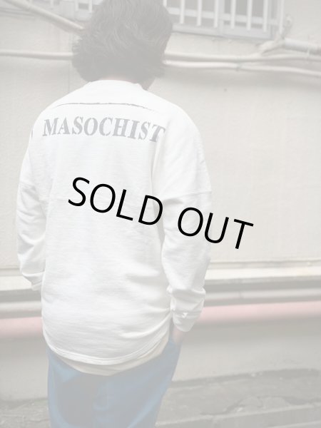 画像8: Sugar & Co.  Drop Sweat シュガーアンドカンパニー 別注MASOCHIST  ドロップスウェット  ホワイト (8)