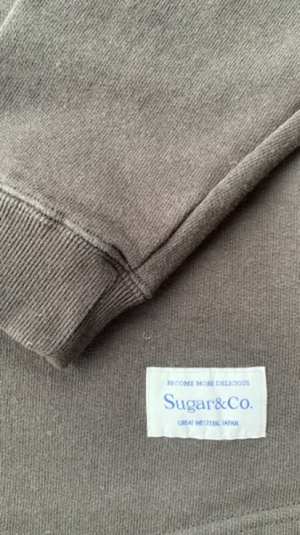 画像3: Sugar & Co.  Drop Sweat シュガーアンドカンパニー 別注MASOCHIST  ドロップスウェット  ブラック (3)