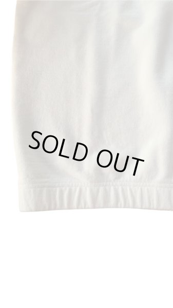 画像5: Sugar & Co. Bleach Drop Sweat シュガーアンドカンパニー  team sweat (ハーフジップスウェット）ホワイト (5)