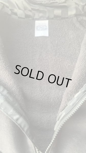 画像4: Sugar & Co. Bleach Drop Sweat シュガーアンドカンパニー  team sweat (ハーフジップスウェット）ブラック (4)