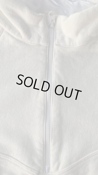 画像7: Sugar & Co. Bleach Drop Sweat シュガーアンドカンパニー  team sweat (ハーフジップスウェット）ホワイト (7)