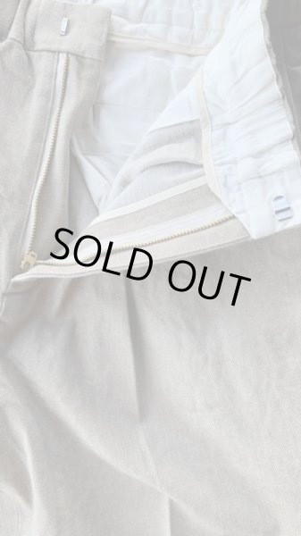 画像6: Sugar & Co.シュガーアンドカンパニー ダディーズ パンツRegular&Fit  BEIGE ベージュ (6)